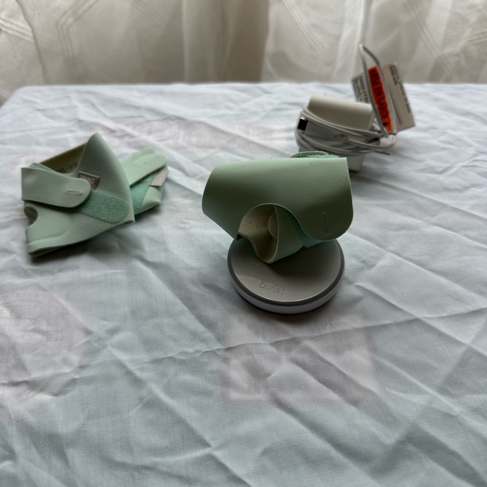 Owlet Mint Green Baby Monitor Sock